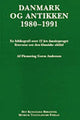 Book cover of: Danmark og antikken 1980-1991. By: Fleming Andersen