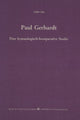 Book cover of: Paul Gerhardt. By: Jensn Faabrog