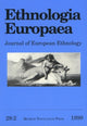 Book cover of: Ethnologia Europaea, Volume 29/2. By: Bjarne Stoklund