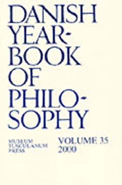 Book cover of: Danish Yearbook of Philosophy. By: Finn Collin