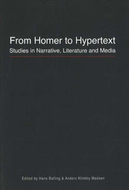 Book cover of: From Homer to Hypertext