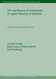 Book cover of: Significance of Immigration for Public Finances in Denmark. By: Christer Gerdes