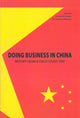Book cover of: Doing Business in China. By: Jan Stentoft Arlbjørn