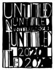 Book cover of: Untitled: 2020