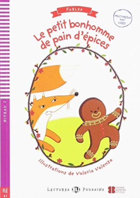 Book cover of: Le Petit Bonhomme de pain d'epices + downloadable. By: Jimmy Bertini