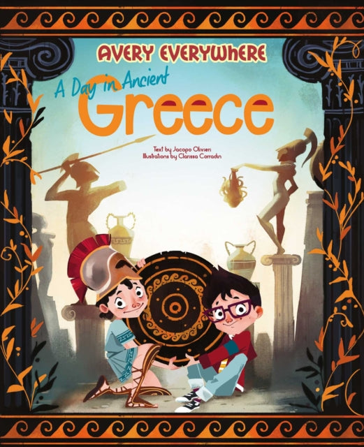 Book cover of: Day in Ancient Greece. By: Jacopo Olivieri