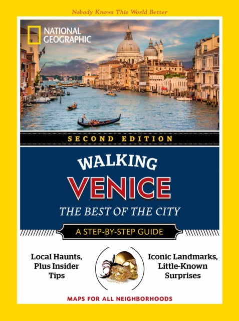 Book cover of: National Geographic Walking Venice, 2nd Edition. By: National Geographic