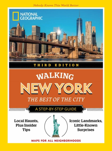 Book cover of: National Geographic Walking New York, 3rd Edition. By: National Geographic