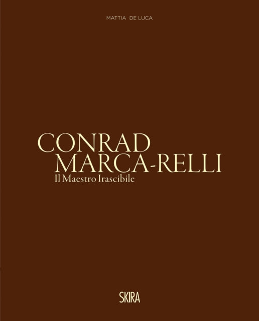 Book cover of: Conrad Marca-Relli (Bilingual edition). By: Conrad Marca-Relli