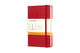 Moleskine Pocket Ruled Hardcover Notebook Scarlet Red 9788862930000 Moleskine Staff