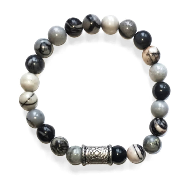 Book cover of: Crystal Bracelet - Network Jasper
