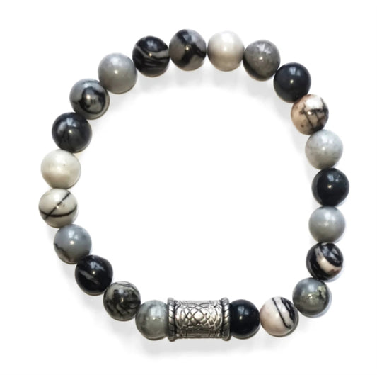 Book cover of: Crystal Bracelet - Network Jasper