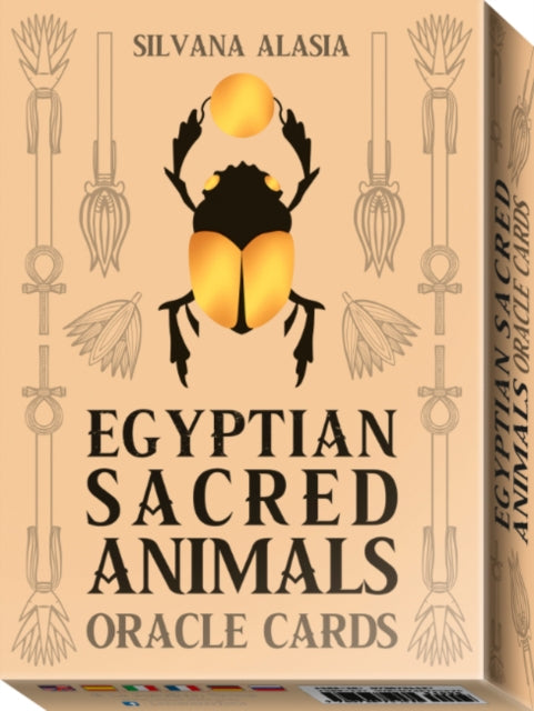 Book cover of: Egyptian Sacred Animals Oracle Cards