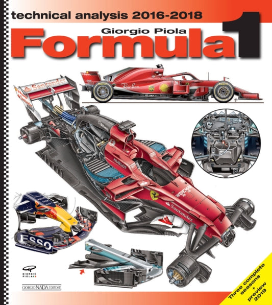 Book cover of: Formula 1 Technical Analysis 2016/2018. By: Giorgio Piola