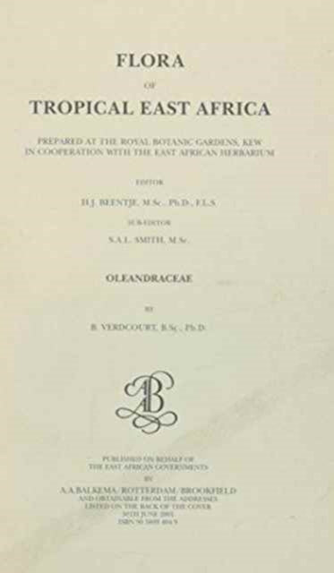 Book cover of: Flora of Tropical East Africa - Polypodiaceae (2001). By: B. Verdcourt