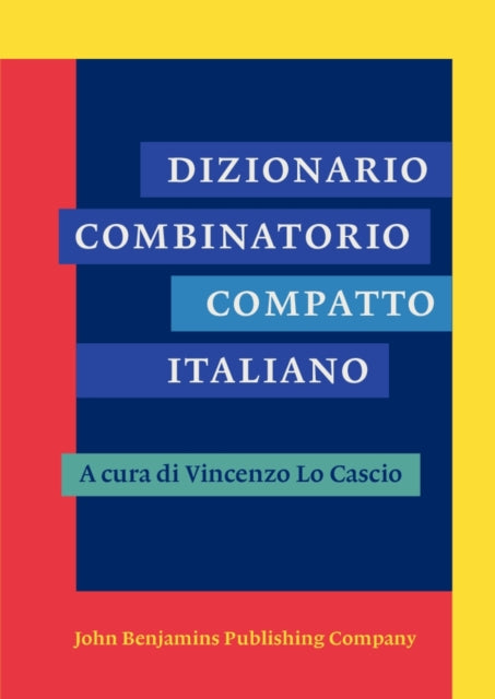Book cover of: Dizionario Combinatorio Compatto Italiano. By: Vincenzo Lo Cascio