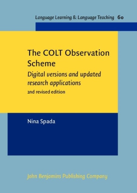 Book cover of: COLT Observation Scheme. By: Nina Spada