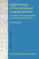 Book cover of: English Prosody in First and Second Language Speakers. By: Karin McClellan