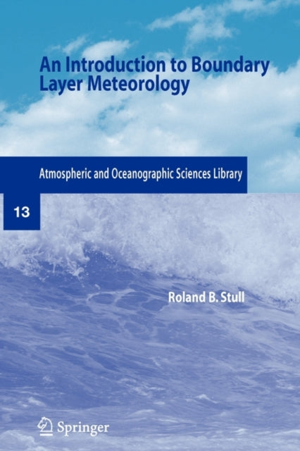 Book cover of: Introduction to Boundary Layer Meteorology