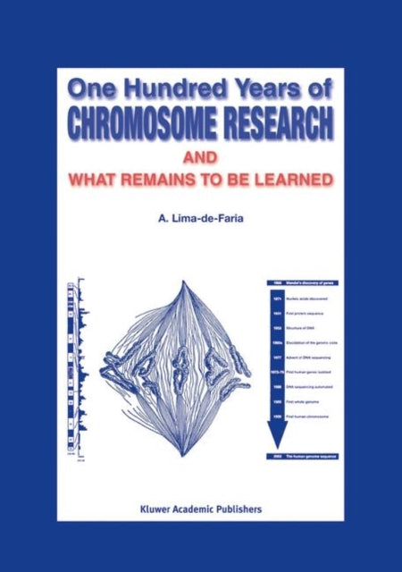 Book cover of: One Hundred Years of Chromosome Research and What Remains to be Learned. By: A. Lima-de-Faria