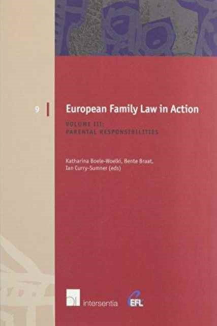 Book cover of: European Family Law in Action