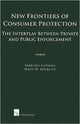 Book cover of: New Frontiers of Consumer Protection. By: Fabrizio Cafaggi
