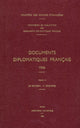 Book cover of: Documents Diplomatiques Francais