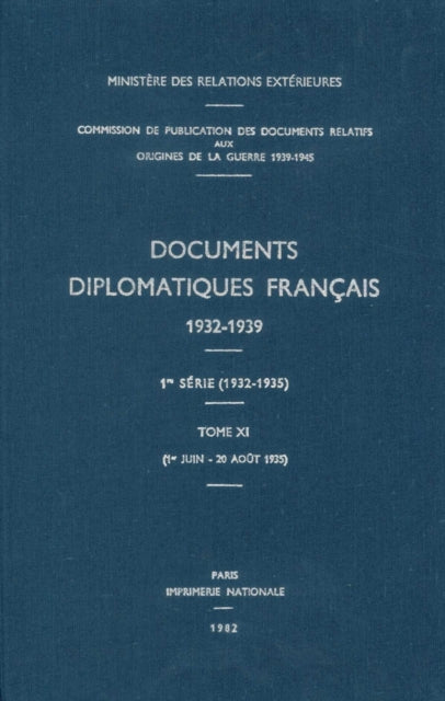 Book cover of: Documents Diplomatiques Francais
