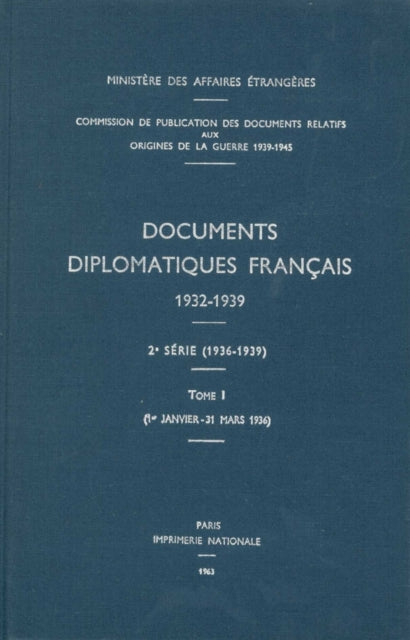 Book cover of: Documents Diplomatiques Francais