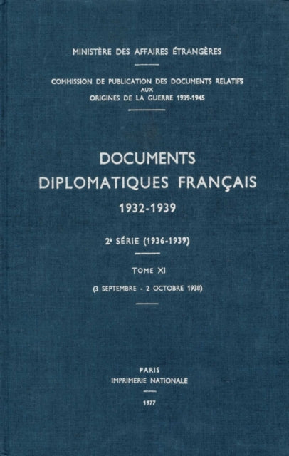 Book cover of: Documents Diplomatiques Francais