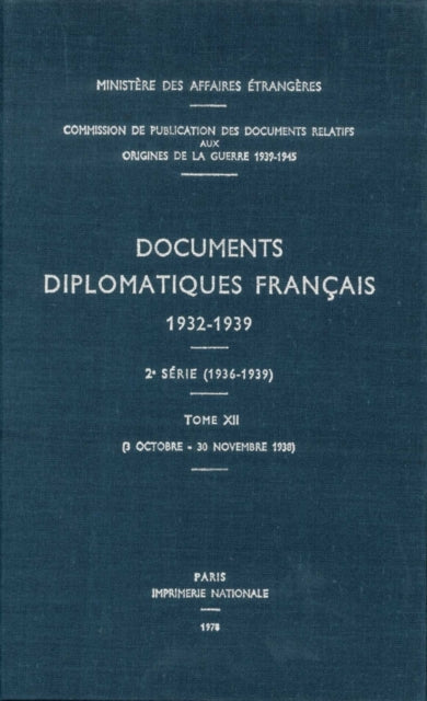 Book cover of: Documents Diplomatiques Francais