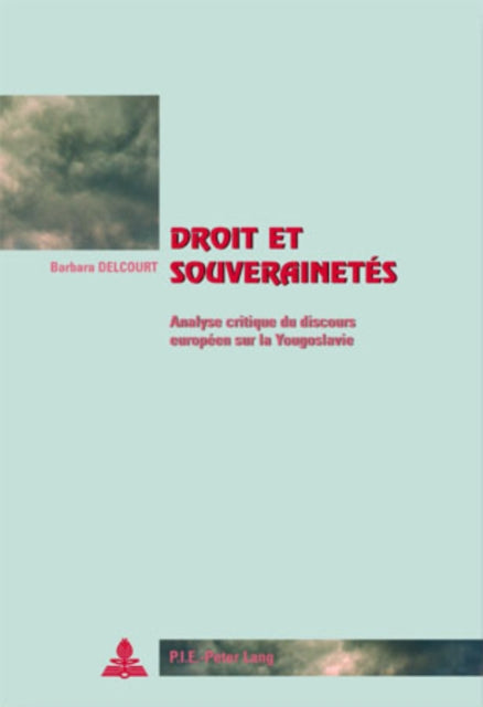 Book cover of: Droit Et Souverainetes. By: Barbara Delcourt