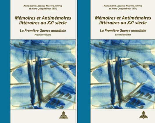 Book cover of: Memoires Et Antimemoires Litteraires Au XX E Siecle. By: Annamaria Laserra