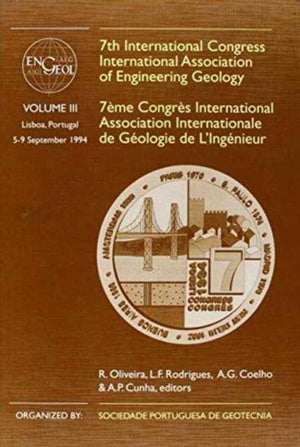 7th International Congress International Association of Engineering Geology, volume 3