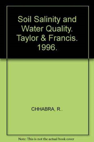 Soil Salinity and Water Quality