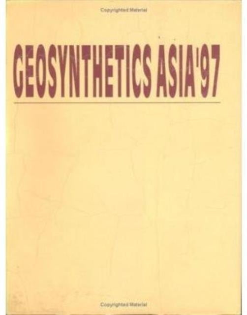 Book cover of: Geosynthetics Asia 1997. By: Varma