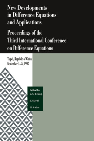 New Developments in Difference Equations and Applications
