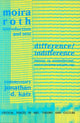 Book cover of: Difference / Indifference. By: Moira Roth