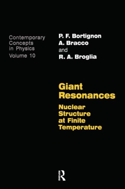 Book cover of: Giant Resonances