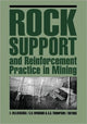 Book cover of: Rock Support and Reinforcement Practice in Mining. By: Villaescusa