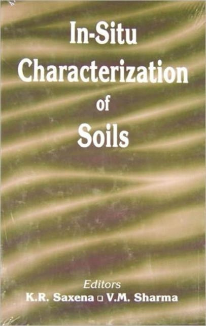 Book cover of: In-situ Characterization of Soils