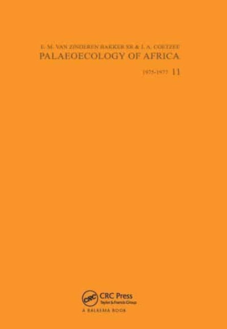 Book cover of: Palaeoecology of Africa, volume 11