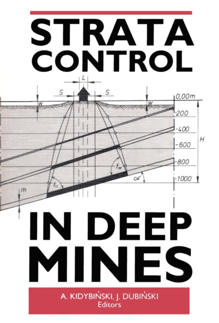 Book cover of: Strata Control in Deep Mines. By: Kidybinski