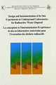 Book cover of: Design and Instrumentation of In-Situ Experiments in Underground Laboratories for Radioactive Waste Disposal. By: Come