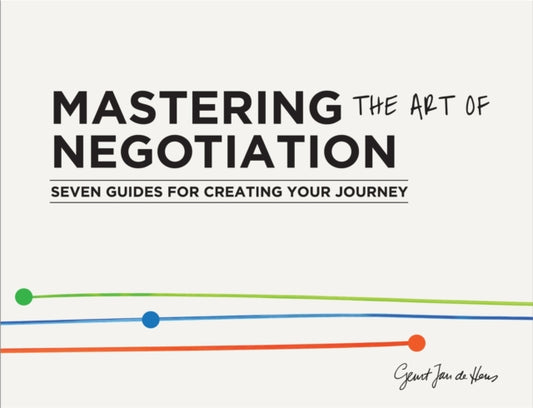 Book cover of: Mastering the Art of Negotiation. By: Geurt Jan de Heus