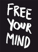 Book cover of: Free your Mind Postcard Block. By: Marcus Kraft