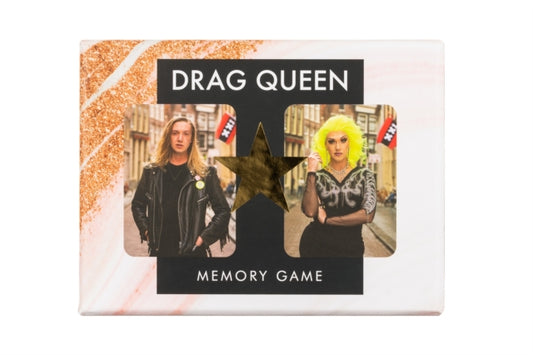 Book cover of: Drag Queen Memory Game. By: Maaike Strengholt