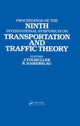 Book cover of: Proceedings of the Ninth International Symposium on Transportation and Traffic Theory. By: J. Volmuller