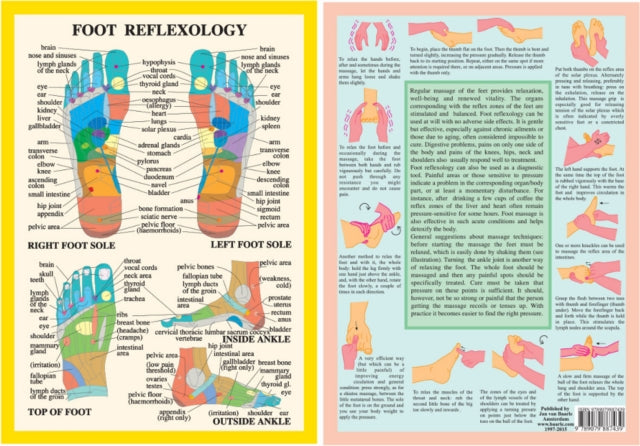Book cover of: Foot Reflexology -- A4