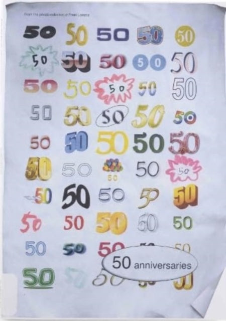 Book cover of: 50 anniversaries